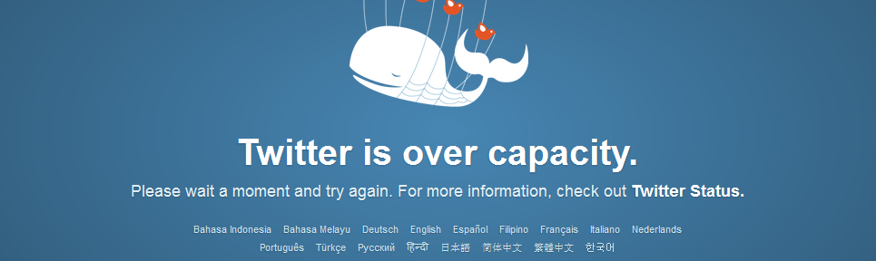 Twitter Goes Offline